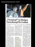 Oberösterreichische Nachrichten 12.9.2014